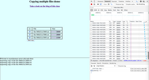 file copy multi browser view